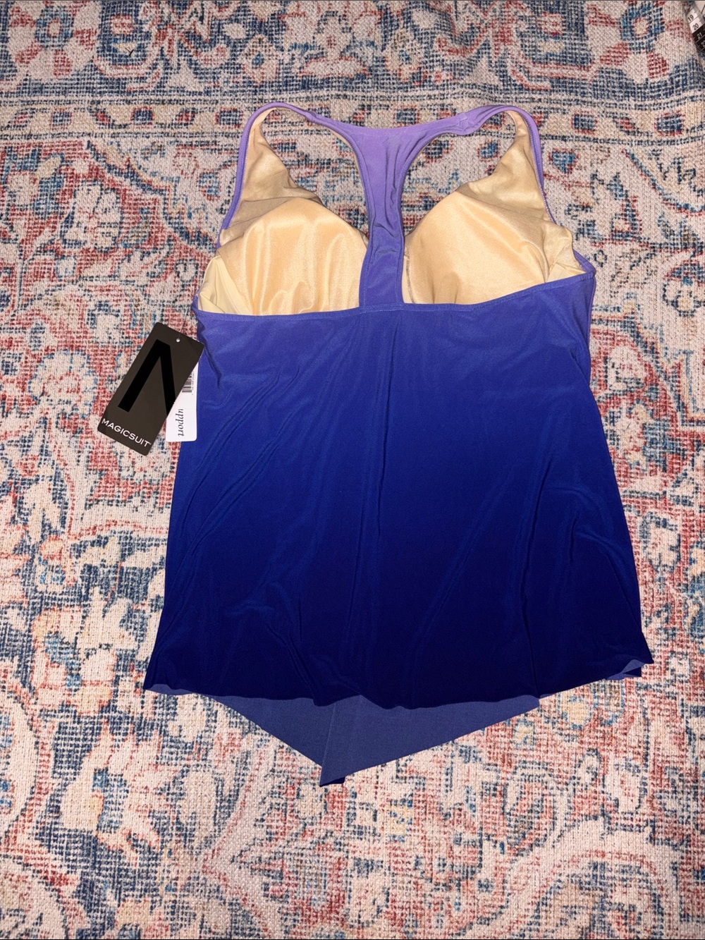 Magicsuit Infinity Taylor Underwire Tankini Top SZ 14 NWT - Picture 4 of 6